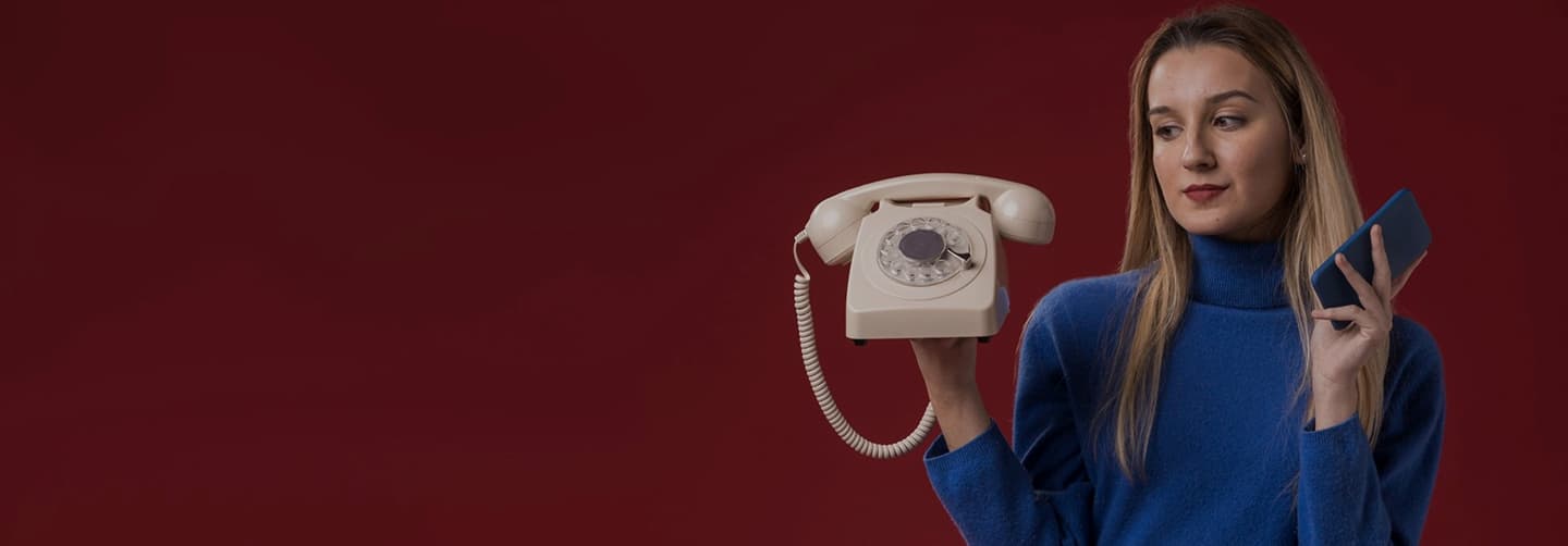 Woman with Phone